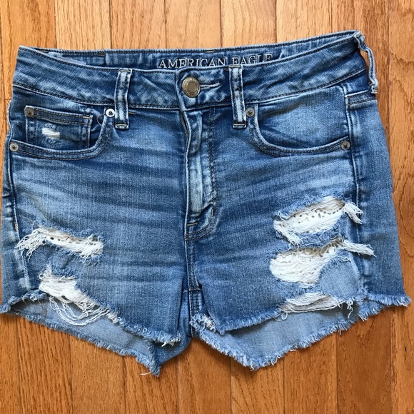 AE denim cutoffs! - Picture 1 of 6
